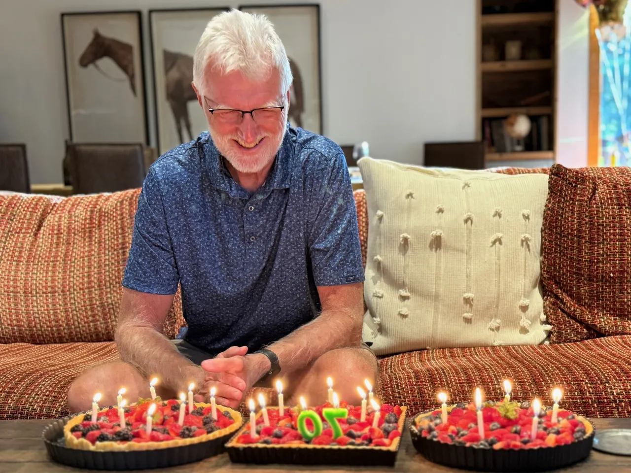 Bruce's 70th Birthday at Shady Cove — latest adventure